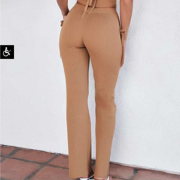 Mistress Rocks / House of CB Camel Ribbed Bottoms NWT - Picture 2 of 10